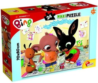 Lisciani, Bing, maxi puzzle, 24 elementy