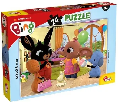 Lisciani, Bing, puzzle, 24 elementy