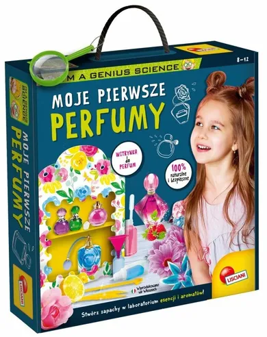 Lisciani, I'm a Genius, Moje pierwsze perfumy, zestaw edukacyjny