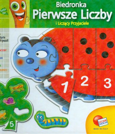 Lisciani, Karotka Biedronka, Pierwsze liczby, zabawka edukacyjna