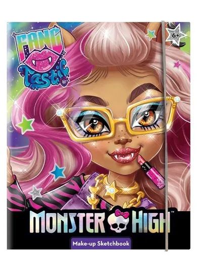 Lisciani, Monster High, Książka z zestawem zestaw do makijażu