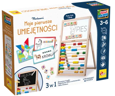 Lisciani, Montessori, Moje pierwsze umiejętności, zestaw naukowy