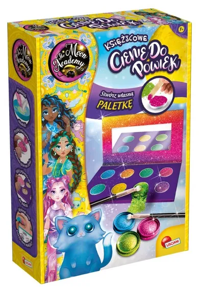 Lisciani, Moon Academy, Księżycowe cienie do powiek, zestaw kreatywny