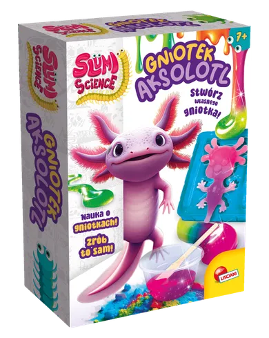 Lisciani, Slumi science, Aksolotl, zestaw do tworzenia gniotków