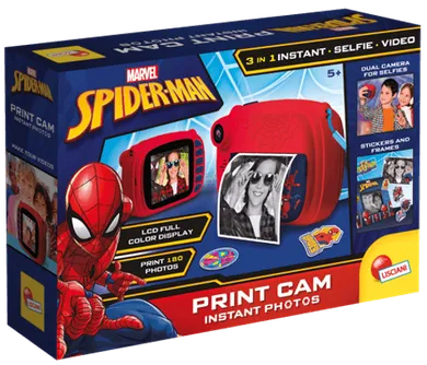 Lisciani, Spider-Man, Print Cam, natychmiastowy aparat
