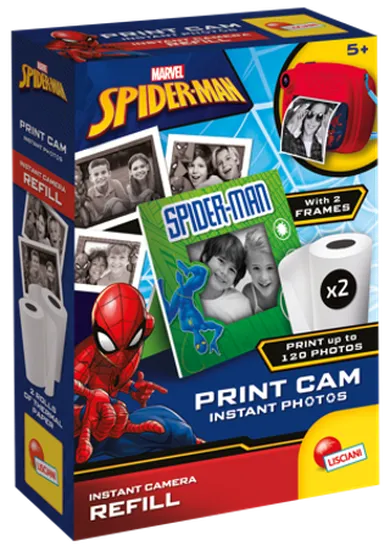 Lisciani, Spider-Man, Print Cam, rolki do zdjęć, 2 szt.