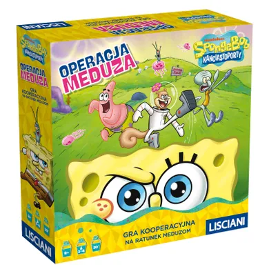 Lisciani, Spongebob, Na ratunek meduzom, gra kooperacyjna