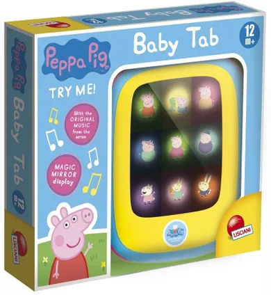 Lisciani, Świnka Peppa, tablet edukacyjny