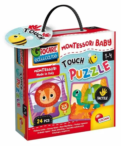 Lisciani, Touch Montessori baby, puzzle