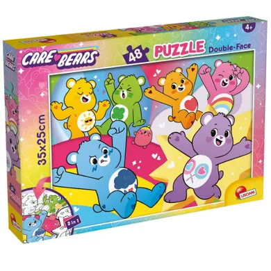 Lisciani, Troskliwe Misie, puzzle dwustronne, 48 elementów