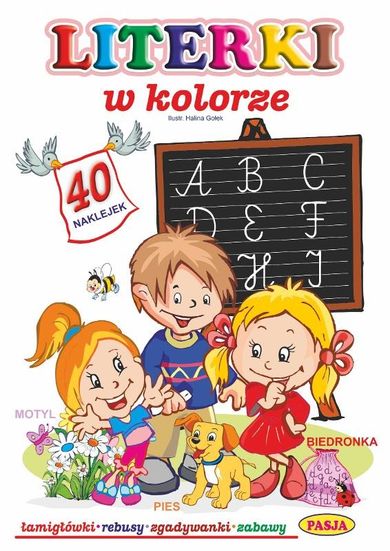 Literki w kolorze