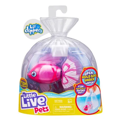 Little Live Pets, Rybka, interaktywna zabawka do wody, różowa
