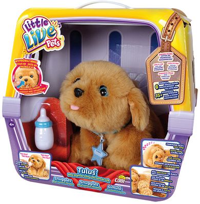 Little Live Pets, Tuluś Snuggles, piesek, zabawka interaktywna
