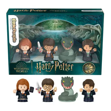 Little People Collector, Harry Potter i Komnata Tajemnic, 4-pak figurek, zestaw kolekcjonerski