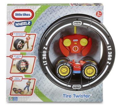 Little Tikes, Tire Twister, samochód w kole, pojazd zdalnie sterowany