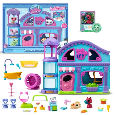 Littlest Pet Shop, domek z figurkami i akcesoriami