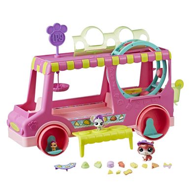 Littlest Pet Shop, Food truck zwierzaków, zestaw z figurkami