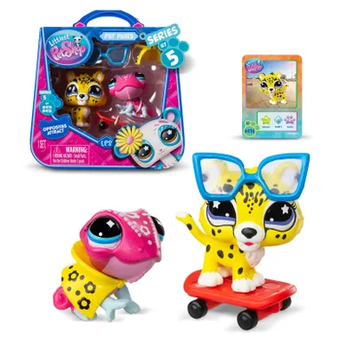 Littlest Pet Shop, Opposites Attract, zestaw 2 figurek