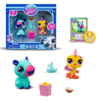 Littlest Pet Shop, Pet Pairs, zestaw 2 figurek