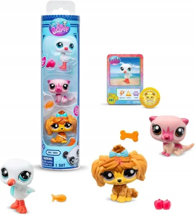 Littlest Pet Shop, Pet Trio, zestaw 3 figurek