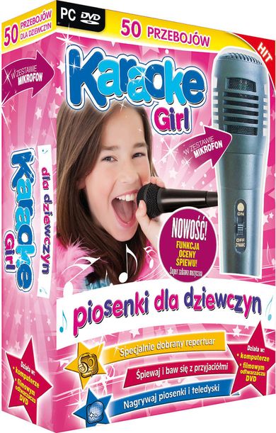 L.K. Avalon, Karaoke Girl. Piosenki dla dziewczyn, zestaw z mikrofonem
