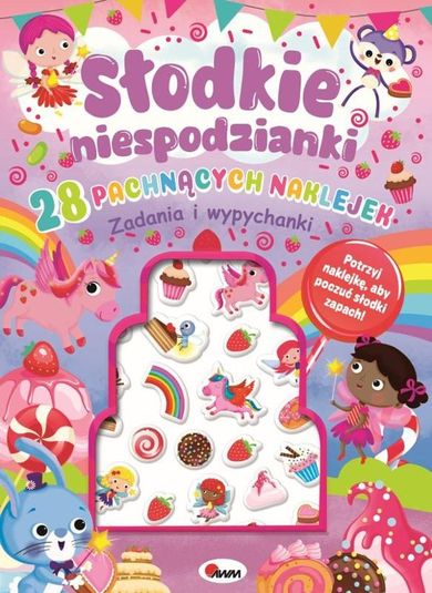 Lodowe niespodzianki. 28 pachnących naklejek