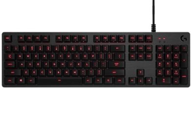 Logitech, klawiatura gamingowa, G413, mechaniczna, czarna