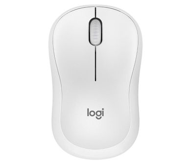 Logitech, M240 Silent, mysz, white