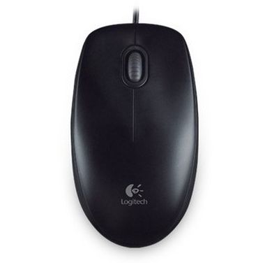 Logitech, mysz optyczna B100 OEM 910-003357 Black