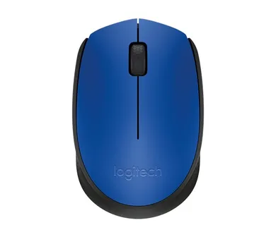 Logitech, mysz optyczna bezprzewodowa M171, niebieska