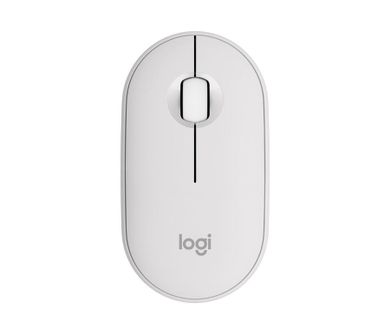 Logitech, Pebble 2 M350s, mysz, white