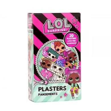 L.O.L. Surprise, plastry opatrunkowe dla dzieci, 20 szt.