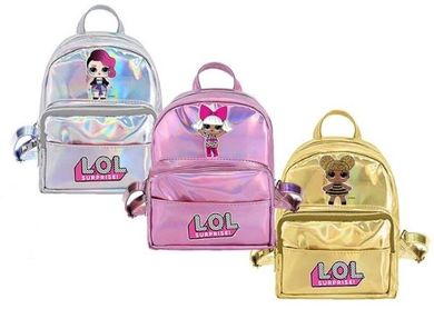 L.O.L. Surprise, plecak metalizowany