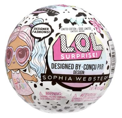 L.O.L. Surprise, X Sophia Webster Doll, kula niespodzianka, 1 szt.