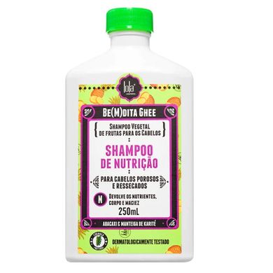 Lola Cosmetics, Be(M)dita Ghee, odżywczy szampon do włosów z ananasem i masłem bacuri, 250 ml
