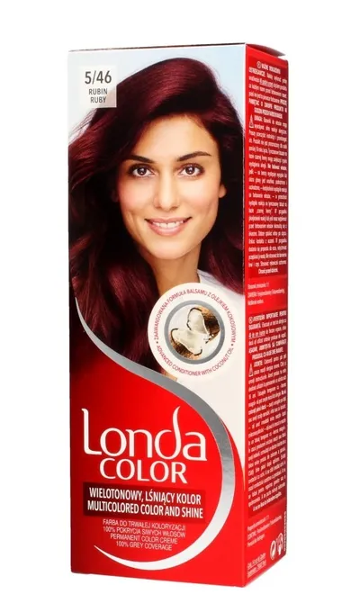 Londa, Color Cream, farba do włosów, nr 5/46 rubin