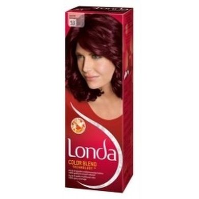 Londa, Color Cream, farba do włosów nr 55, burgund