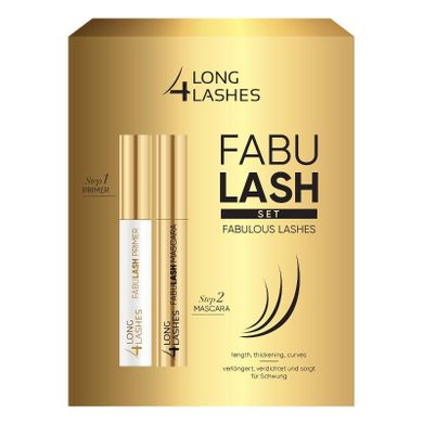 Long 4 Lashes Fabulash Set, Primer, 9 ml, Mascara, tusz do rzęs, 10 g