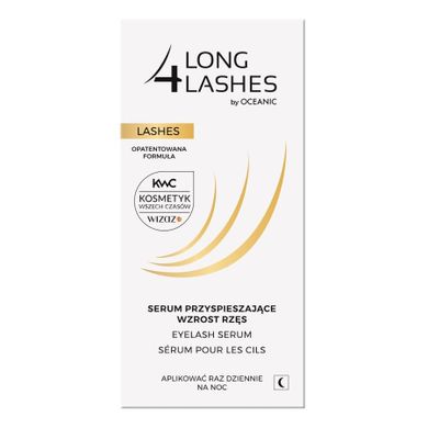 Long4Lashes, Lashes, serum przyśpieszające wzrost rzęs, 3 ml