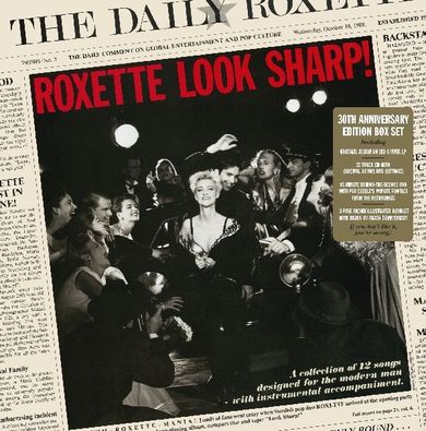 Look Sharp! 30th Anniversary Edition Box Set. LP + CD + DVD