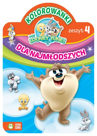 Looney Tunes. Kolorowanki dla najmłodszych. Zeszyt 4