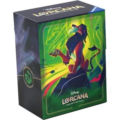 Lorcana, Disney, Azurite Sea, Deck Case, pudełko na karty, Skaza