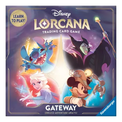 Lorcana, Disney, Gateway Endless Adventure Awaits, gra karciana, zestaw startowy