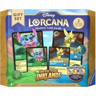 Lorcana, Disney, Into the Inklands, gra karciana, zestaw prezentowy