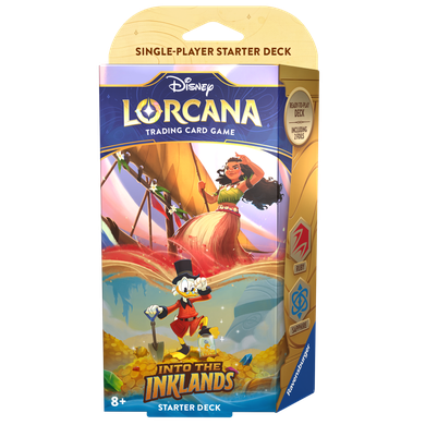 Lorcana, Disney, Into the Inklands, Starter Deck, gra karciana