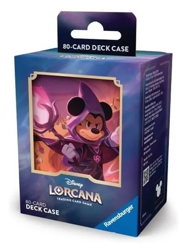 Lorcana, Disney, Reign of Jafar, Deck Box, pudełko na karty, Mickey Mouse
