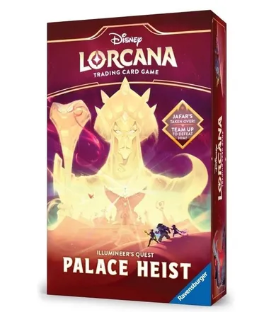 Lorcana, Disney, Reign of Jafar, Illumineer's Quest, Palace Heist, gra karciana