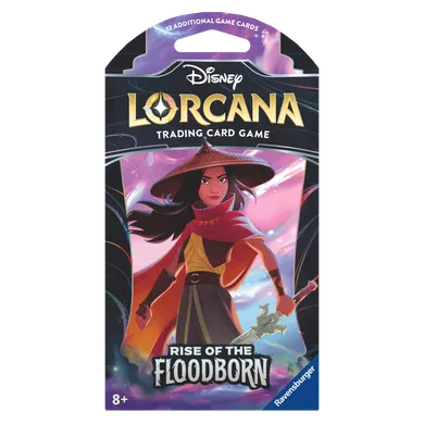 Lorcana, Disney, Rise Of The Floodborn, Booster Sleeved, gra karciana
