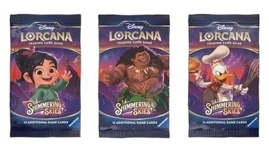 Lorcana, Disney, Shimmering Skies, Booster, gra karciana