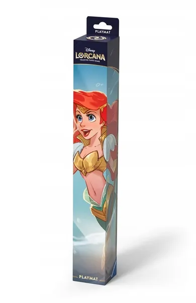 Lorcana, Disney, Winterspell, Playmat, mata do gry, Ariel